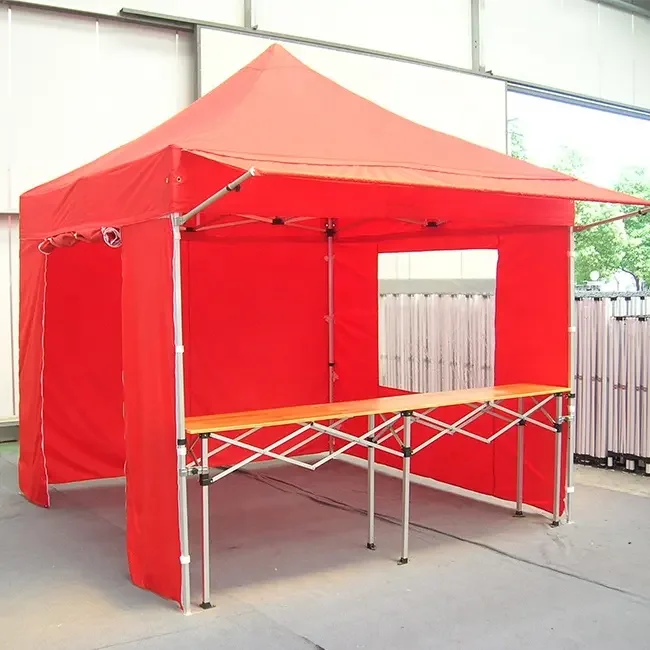 China Manufacturer Canopy Print Logo Folding Tent Gazebo Steel Exhibition Tents Waterproof