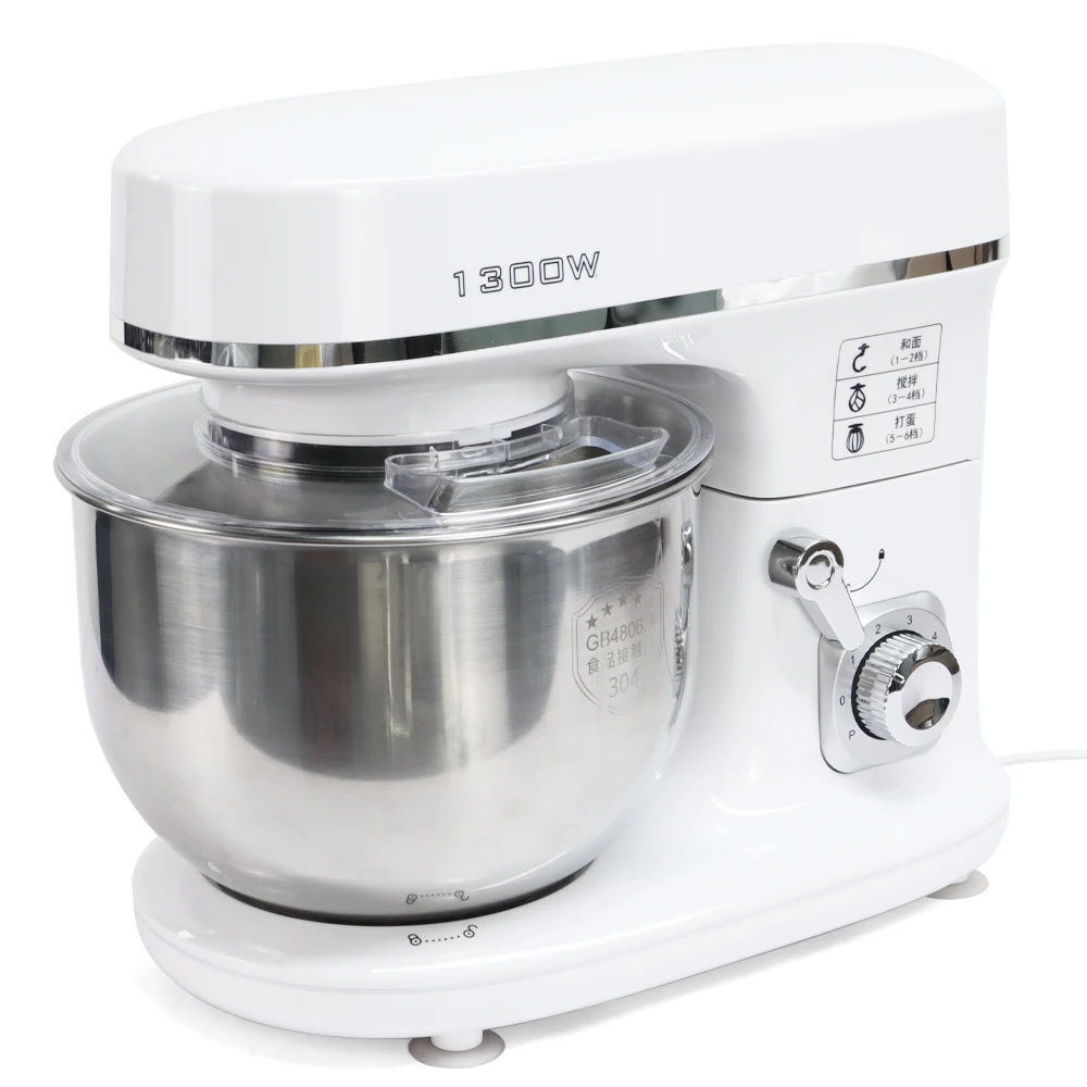 Commercial electronic steel mixer cake strong power