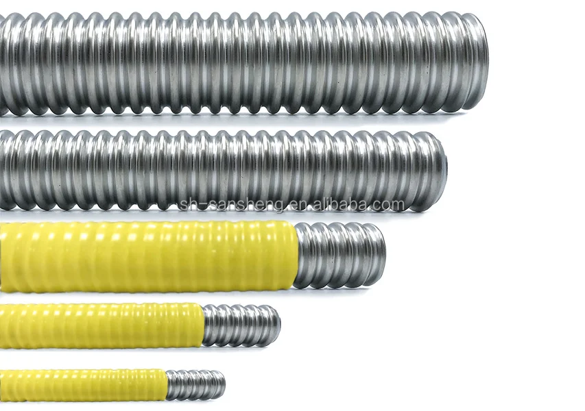 Quality  flexible stainless steel hose 304 metal   underfloor heating corrugated  pipe
