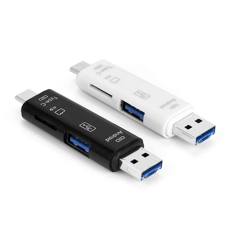Высокоскоростной Micro SD кардридер Usb 3 1 Type C USB OTG для ноутбука компьютера мобильного