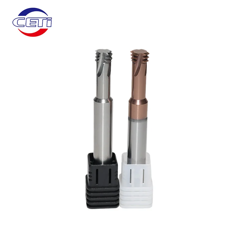 Dovetail CNC Tools  Metal Curved Slot Carbide End Mill Side And Face Thread Milling Cutter