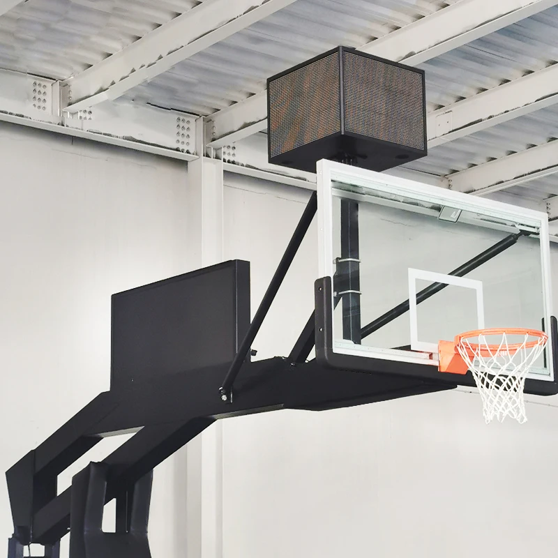 Movable Portable Basketball Hoop Stand Indoor Game Hydraulic Portable Basketball System