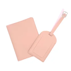 2023 ECO Passport Holder Cover Leather Travel Wallet Case RFID Blocking Document Organizer Sets