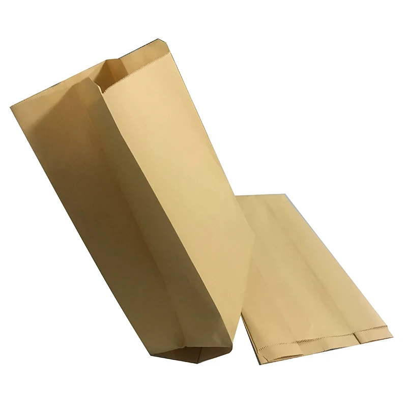 2022 new hot sale Various styles high speed Food Kraft paper material bread bag flat type v bottom paper bag making machine