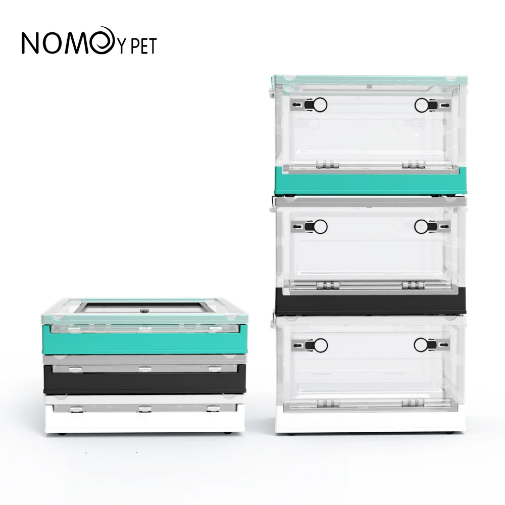 NOMOY PET detachable small animals pet cage box habitat plastic reptile tank terrarium
