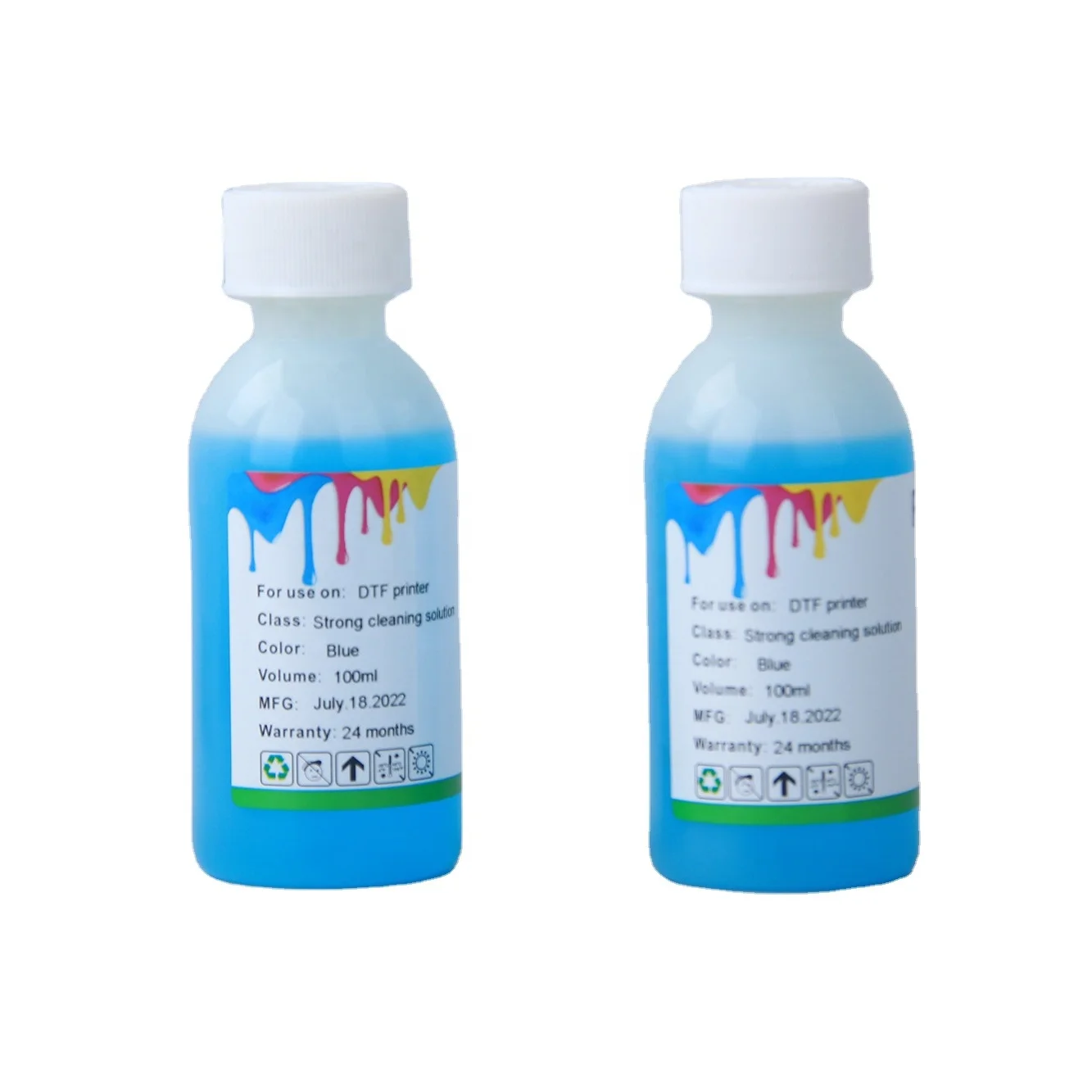 100 ml strong direct to film cleaning solution for direct to film printer headprinter l1800 printing ink