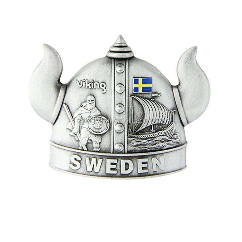 Custom Crafts Designer European countries France Souvenir Metal 3d Magnets Custom Souvenir