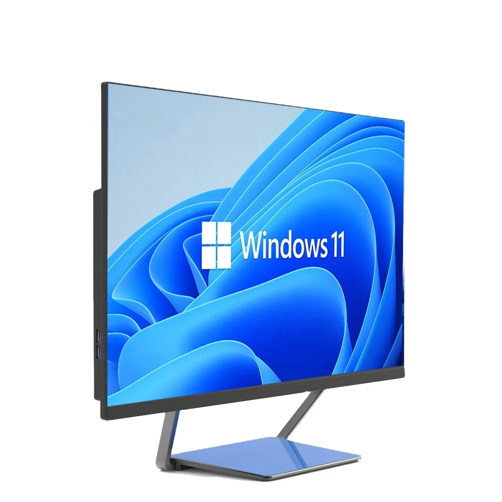 27inch business all in 1 desktop PC gaming Monoblock barebone computer all in one High quality intel I7/I5/I3 all in 1 computer