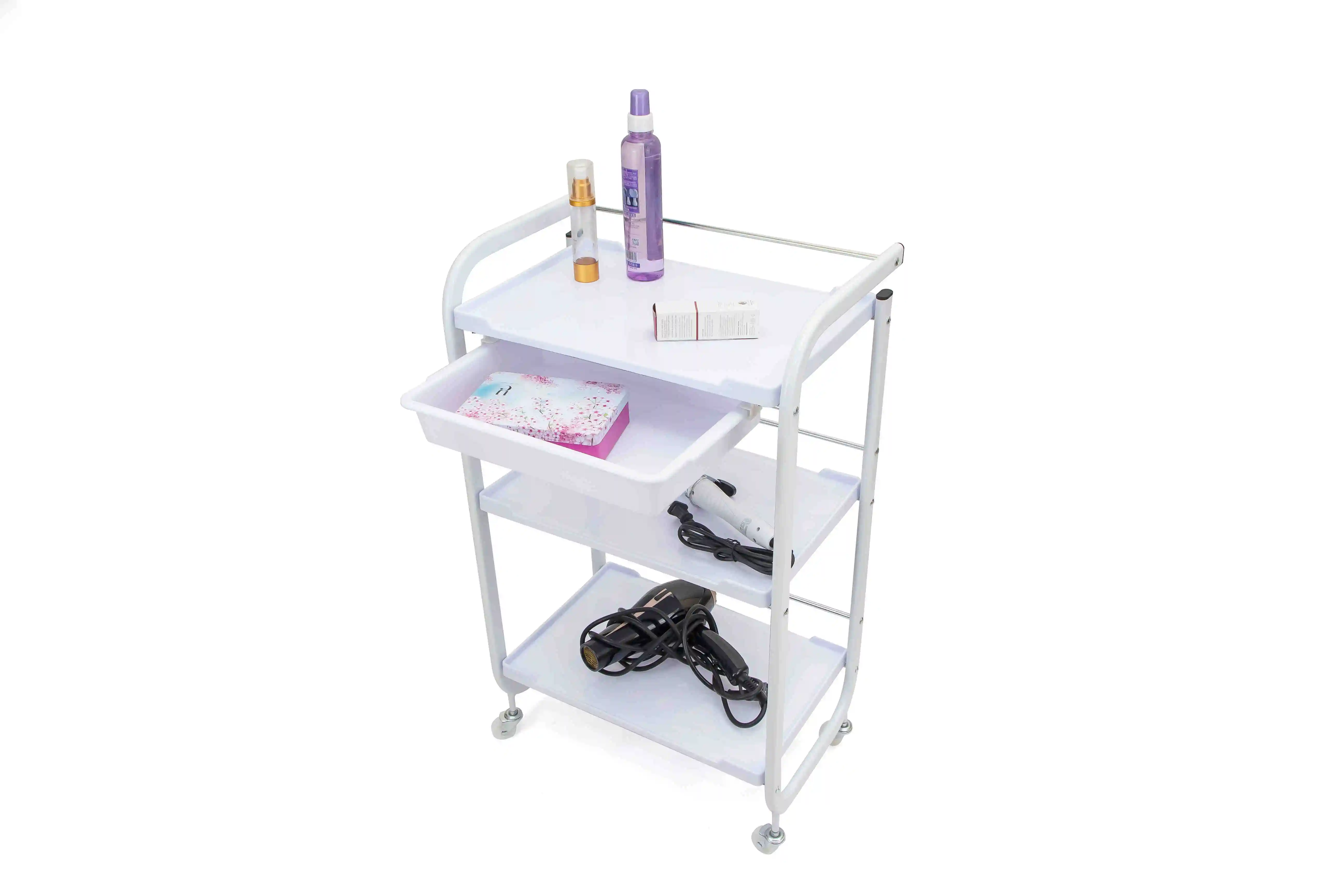 multifunction layer salon spa trolley cart trolleys hair salon with 4wheels
