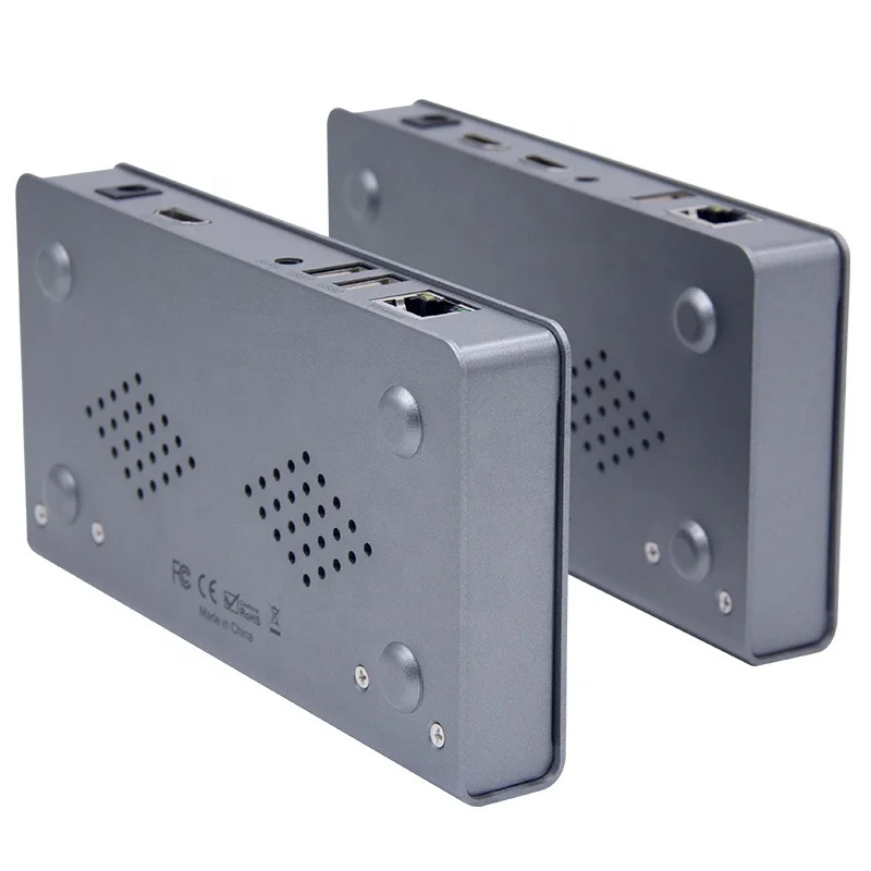 Extend Signal 120M 4K 1080P 3D HDMI Lan KVM USB Extender Over IP  Ethernet Cat5e Cat6 With IR Transmitter and Receiver