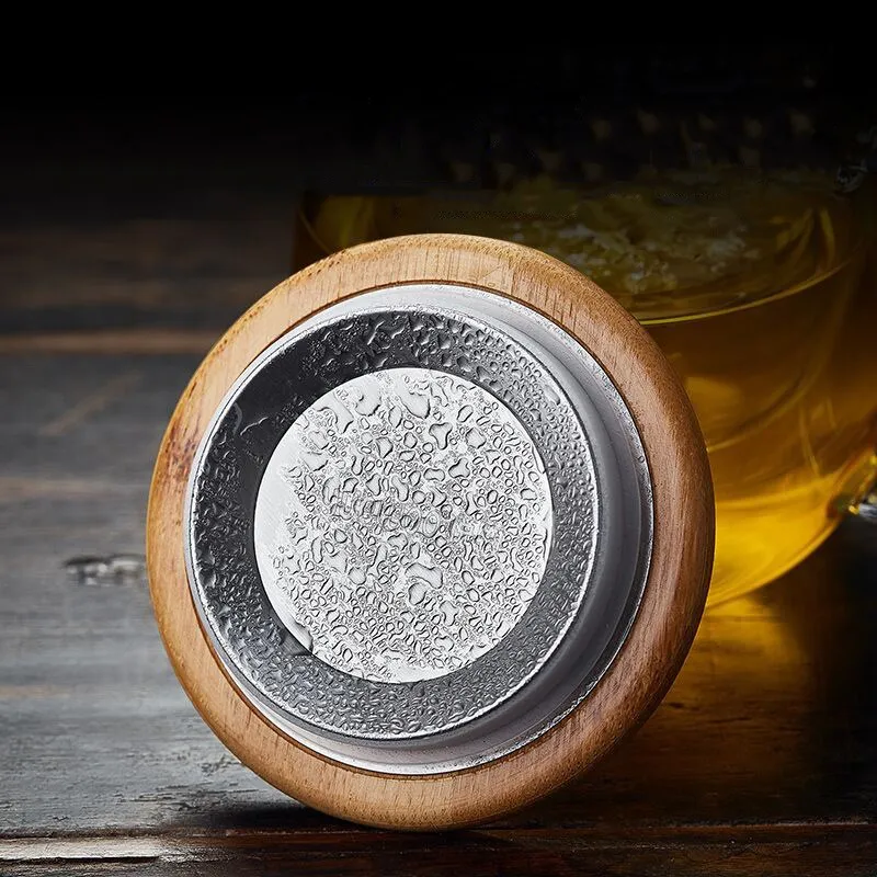 Top quality heat resistant double wall glass coffee tea cup with handle