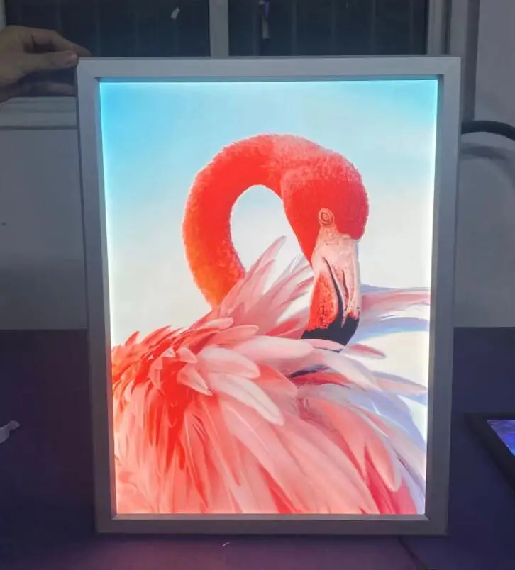 A1 A2 A3 A4 LED Snap Frame Light Box Restaurant Menu Poster Frame LED Advertising Sign Light Box