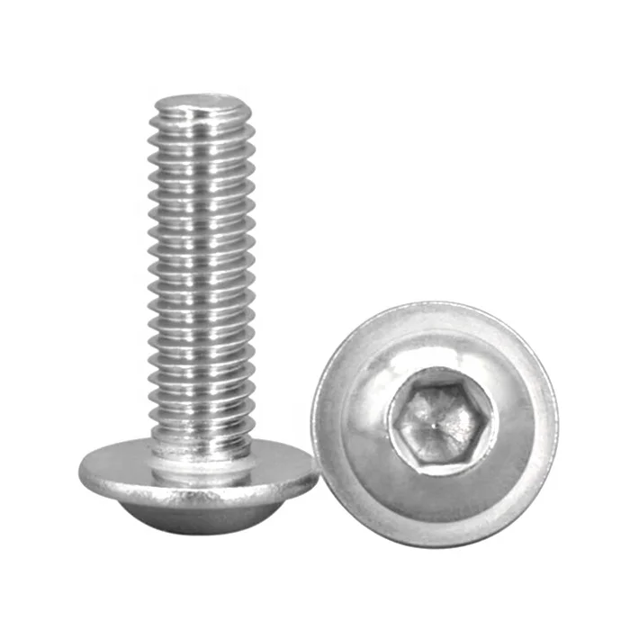 ISO 7380 Hex Socket Button Head Screws with Collar machine Screw