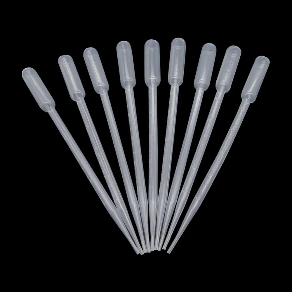 0.2/0.5/1/2/3/5//10 ml Lab Disposable 3 ml pasteur pipette Plastic Dropper Micro Transfer Pipettes