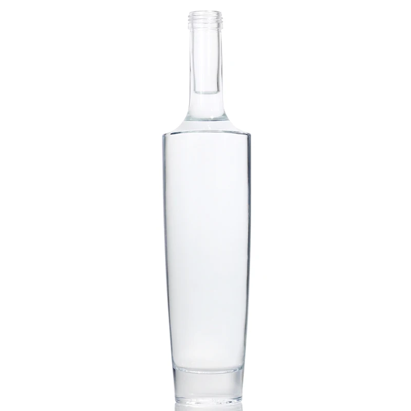 Manufacturer Particular Shape Grape Wine 700ml 750ml  Alcohol Wine Glass Bottles with Wooden Lids shrink wrap Covered print Logo