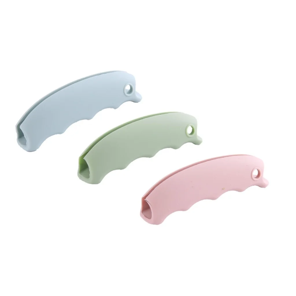 Economical Custom Design Popular Product Effort-saving Shopping Bag Vegetable Silicone Dish Lifter