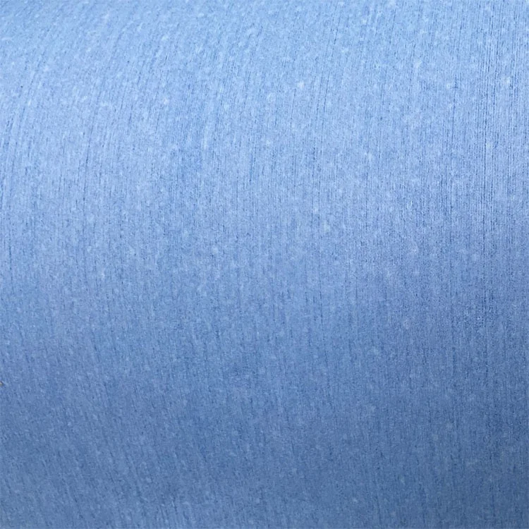 Spunlace nonwoven industrial material for industry cleaning roll wipes