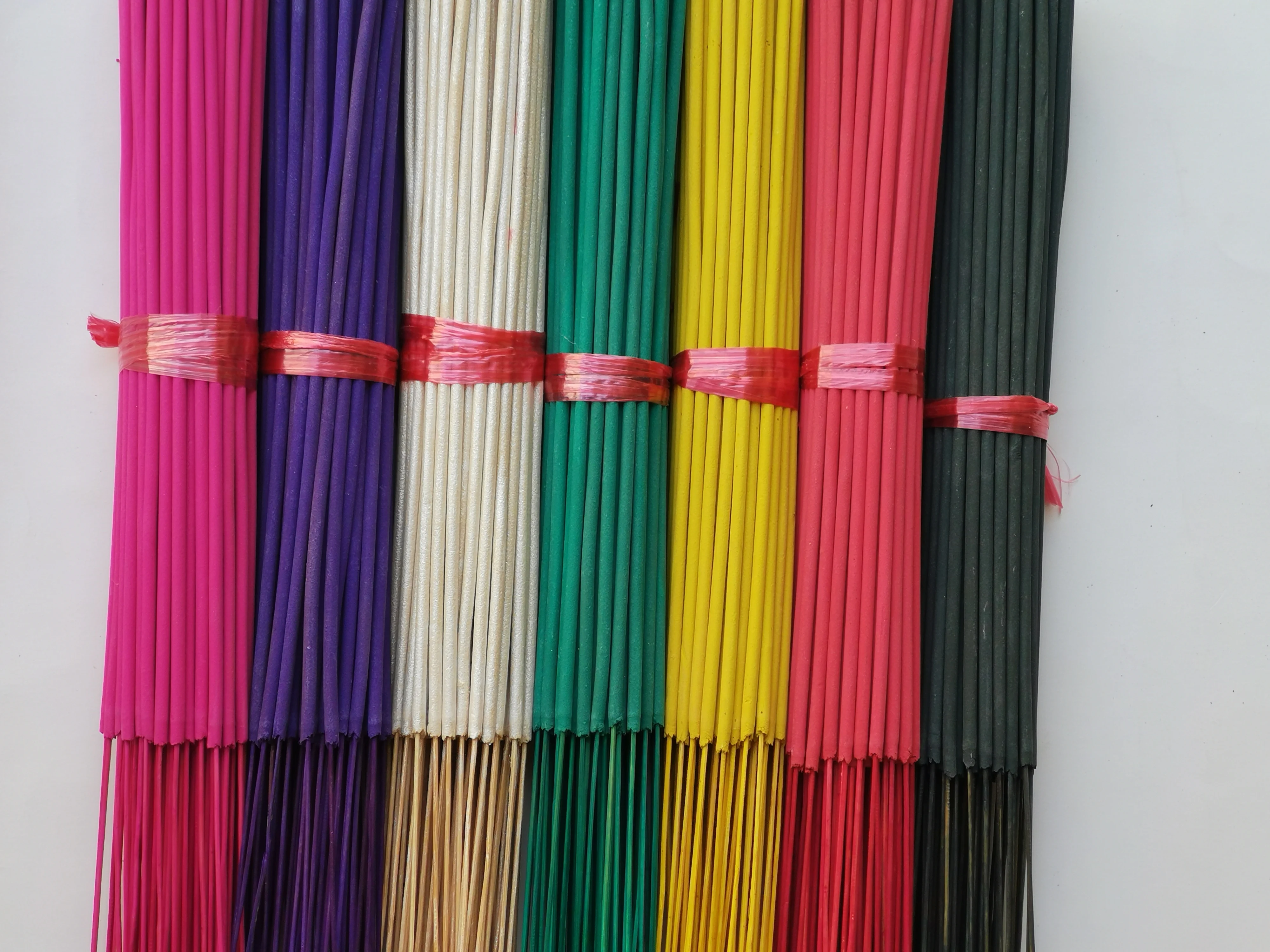 Raw incense stick bulk Unscented Natural agarbatti  incense sticks unscented 100 bundle 11 inch