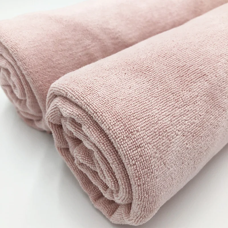 Coral velvet towel Microfiber salon quick drying towel water absorbing Microfiber hairdressing towel