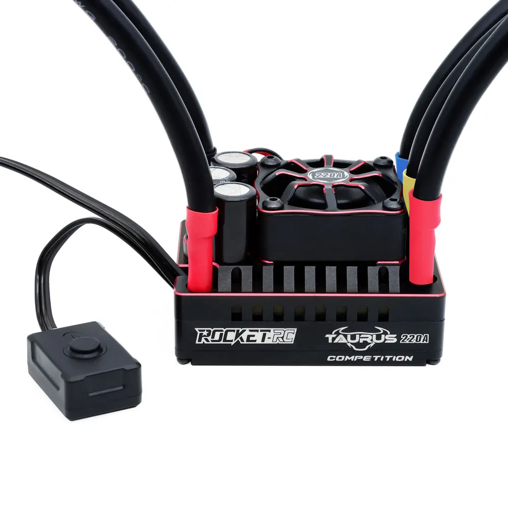 Rocket-RC SURPASS HOBBY TS 220A sensored BEC ESC Bluetooth programing for 1/8 rc car Racing High Speed Outdoor Toys