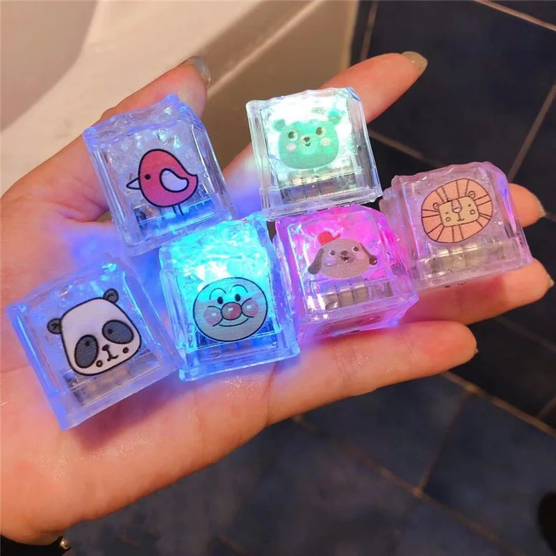 Home LED Ice Cube Shape Ice Cube Light For Christmas Party