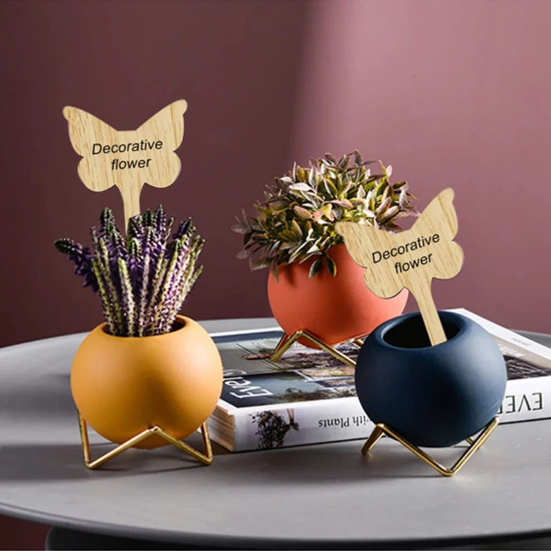 Eco Friendly Widely Used In Garden Waterproof Nursery Markers Flower Pots Seedling Mix Colors Plant Tags Garden Plant labels