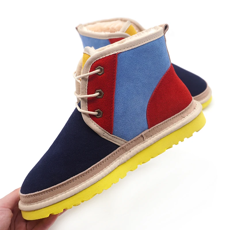 Factory wholesale Women Snow Boot Thick Soles Large SizeWinter cheap  fashion warm snow boots  hot selling   ladies winter boots