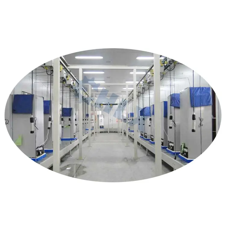 Full Automatic Esd Refrigerator Home Appliance Assembly Line With Slat Chain