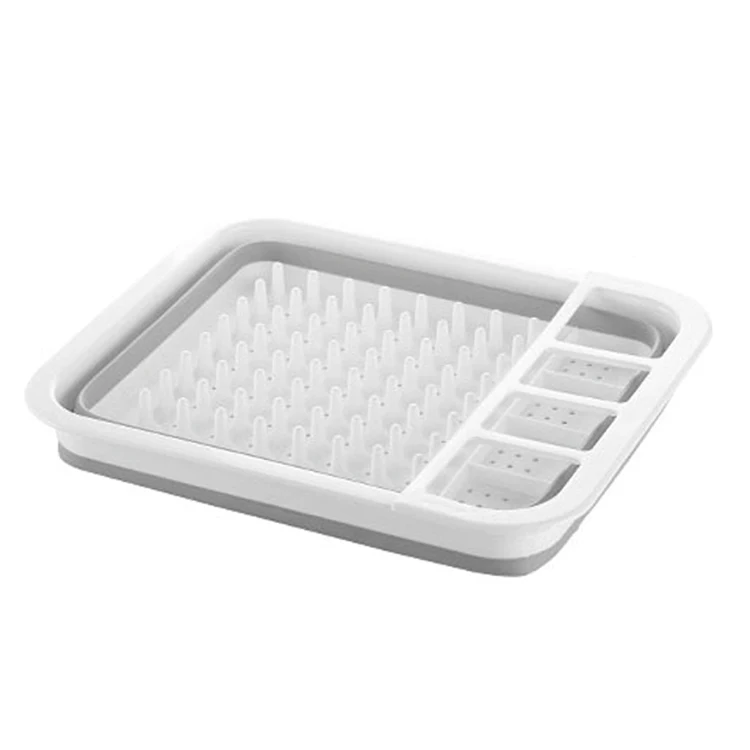 Kitchen Dish Rack Cup Drainer Dry Tableware Organizer Bowls Holder Drying Rack Home Shelf Dinnerware Organizer