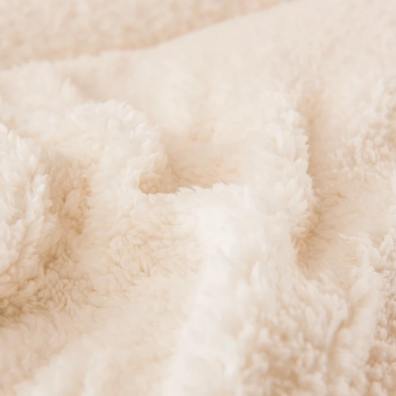 Factory  Elegant Comfort Thick Sherpa-Backing Soft Coziest Quilt Premium Quality Queen Quilts Winter Comforter Bed Set