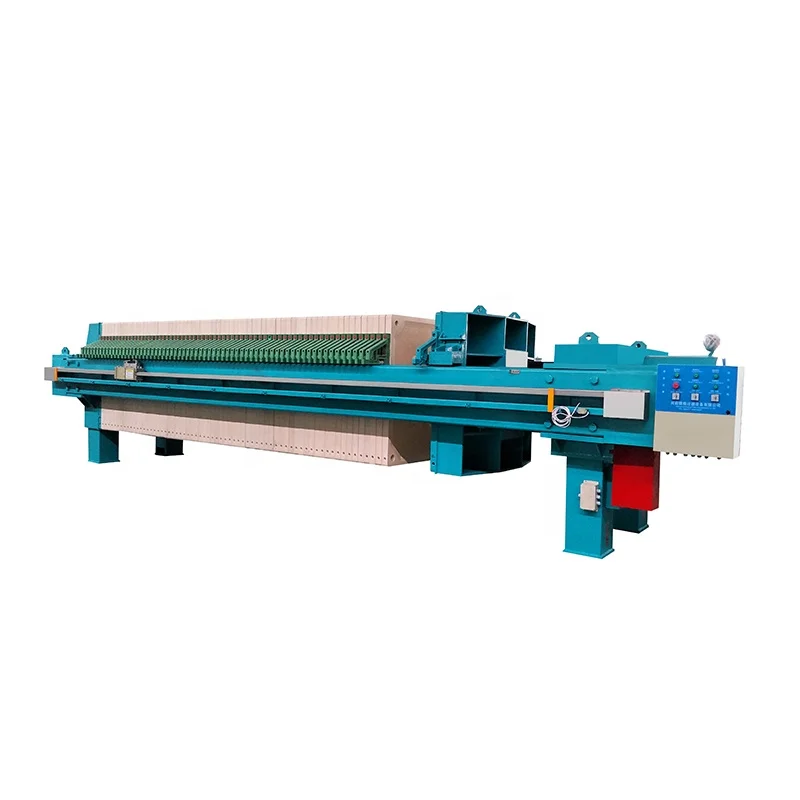 Large capacity automatic filter press hydraulic chamber filter press machine