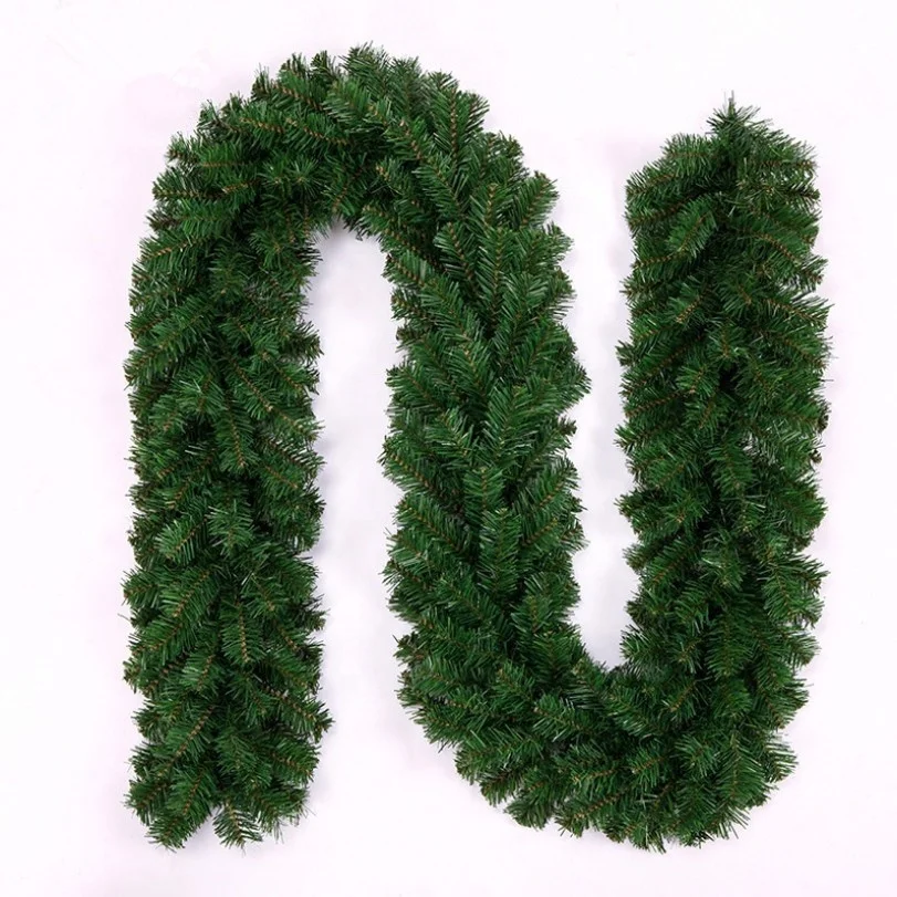 Hot Sale 2.7M  280 heads Christmas Tree Garlands PVC Christmas Garland & Wreaths For Decor