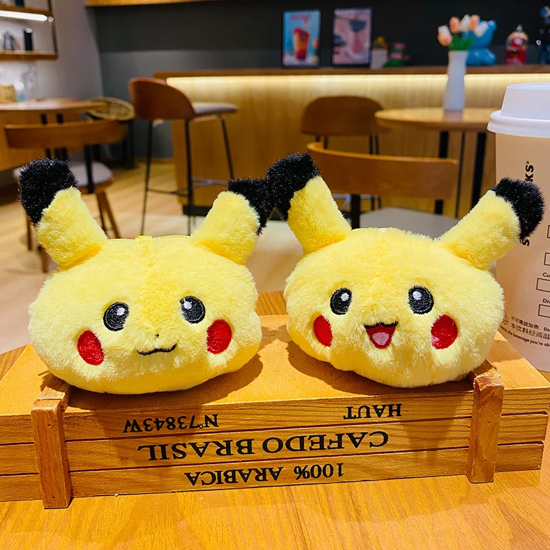Small Gift Wholesale Pikachu Storage Bag Car Keychain Cartoon Book Packaging Jewelry