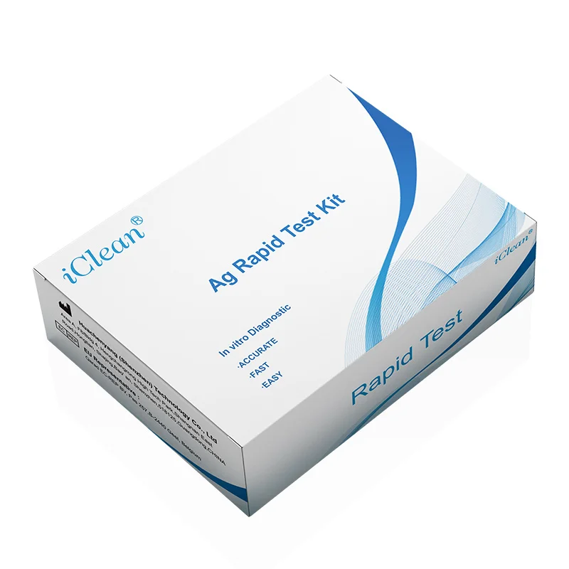IClean ватные тампоны для носа Детская слюна коллекция антигенов набор тестирования домашнего люгена антигена быстрое тестирование диагностическая