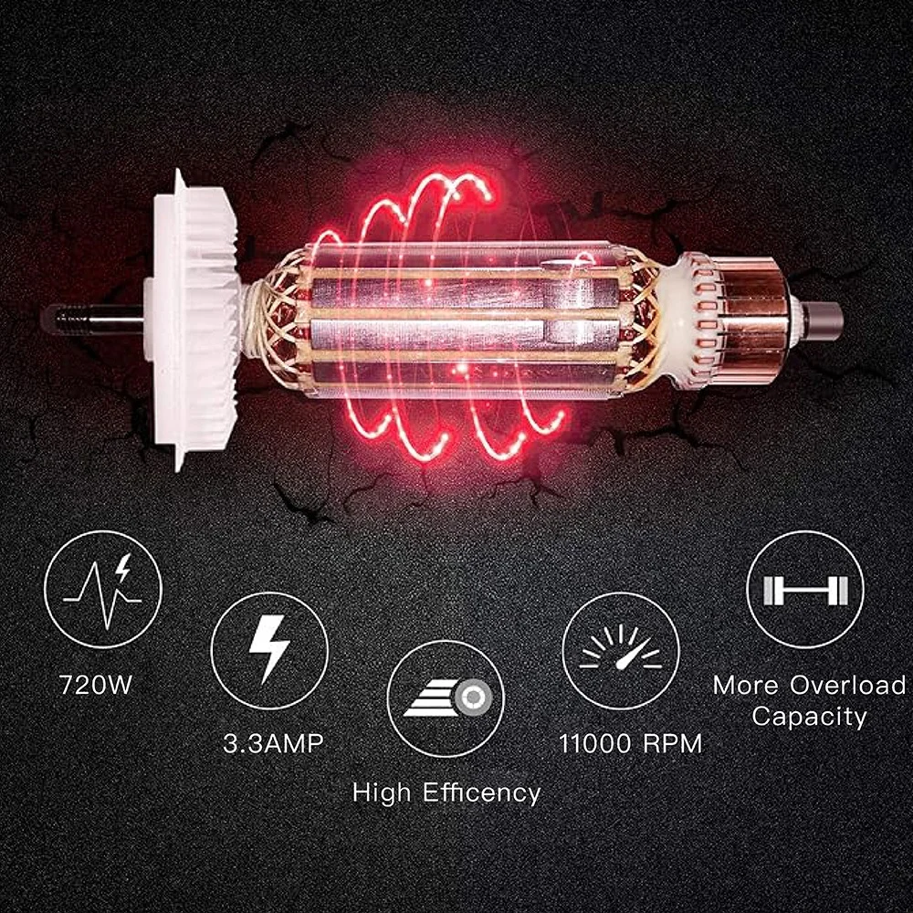 Custom 220v 720W 100mm  electric Angel Grinder power tools