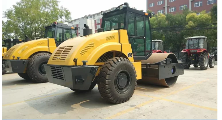 Construction machinery 12 ton single drum vibratory road roller LTS212H