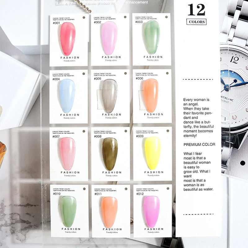 High Quality Top Coat Uv Nail Gel Polish Led Temperature Changing Long-Lasting Top Coat Gel Polish