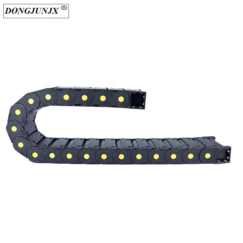 Hot sales Similar to igus nylon cable drag chain Free sample cable carrier energy chain