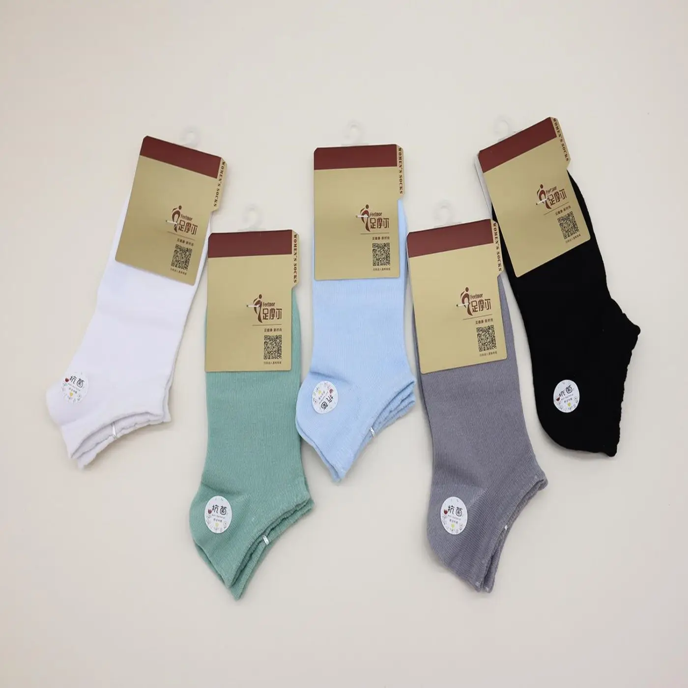 Wholesale Low moq High Quality Cotton plain Men Women Cotton Pattern Ankle Sock