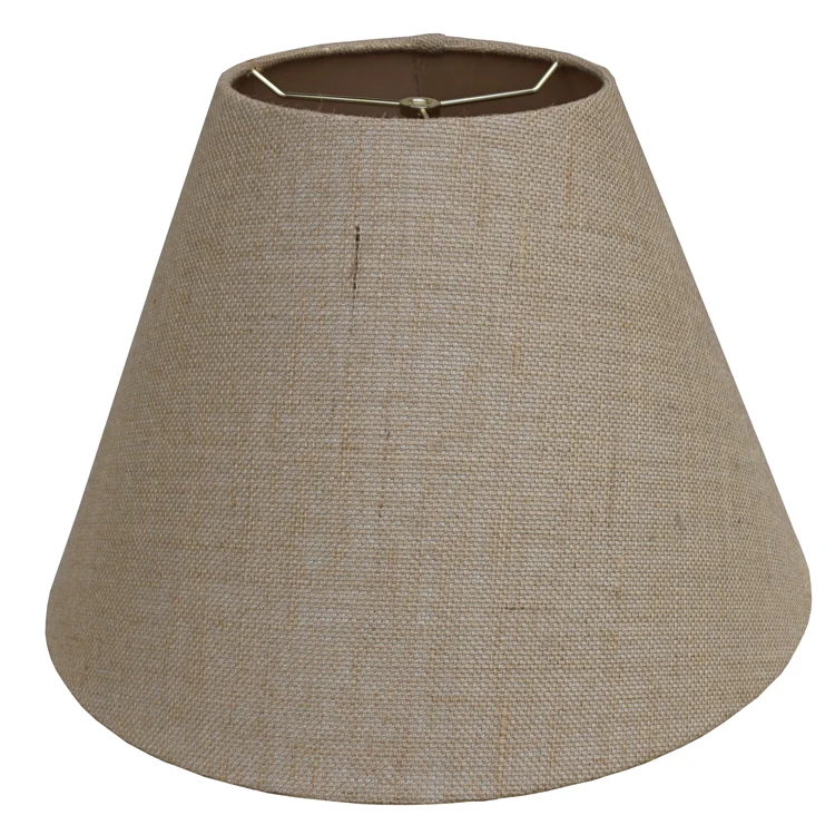 Factory Direct Custom Large Natural Fabric Lampshade
