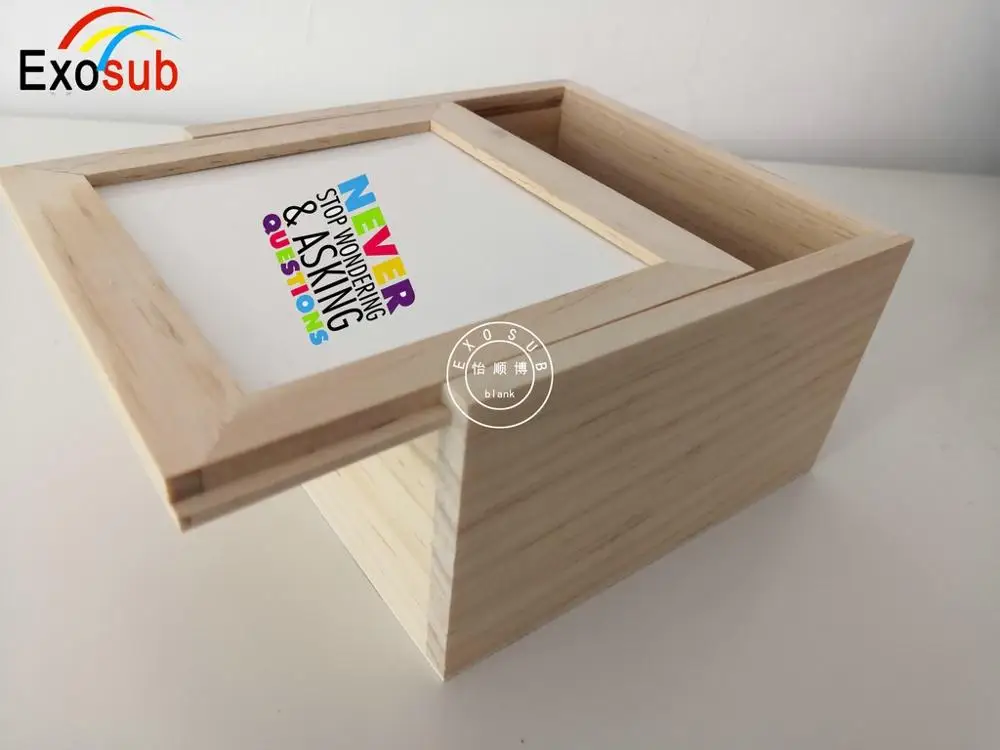 Blank wooden bracelet Jewelry gift box for Packing Usage