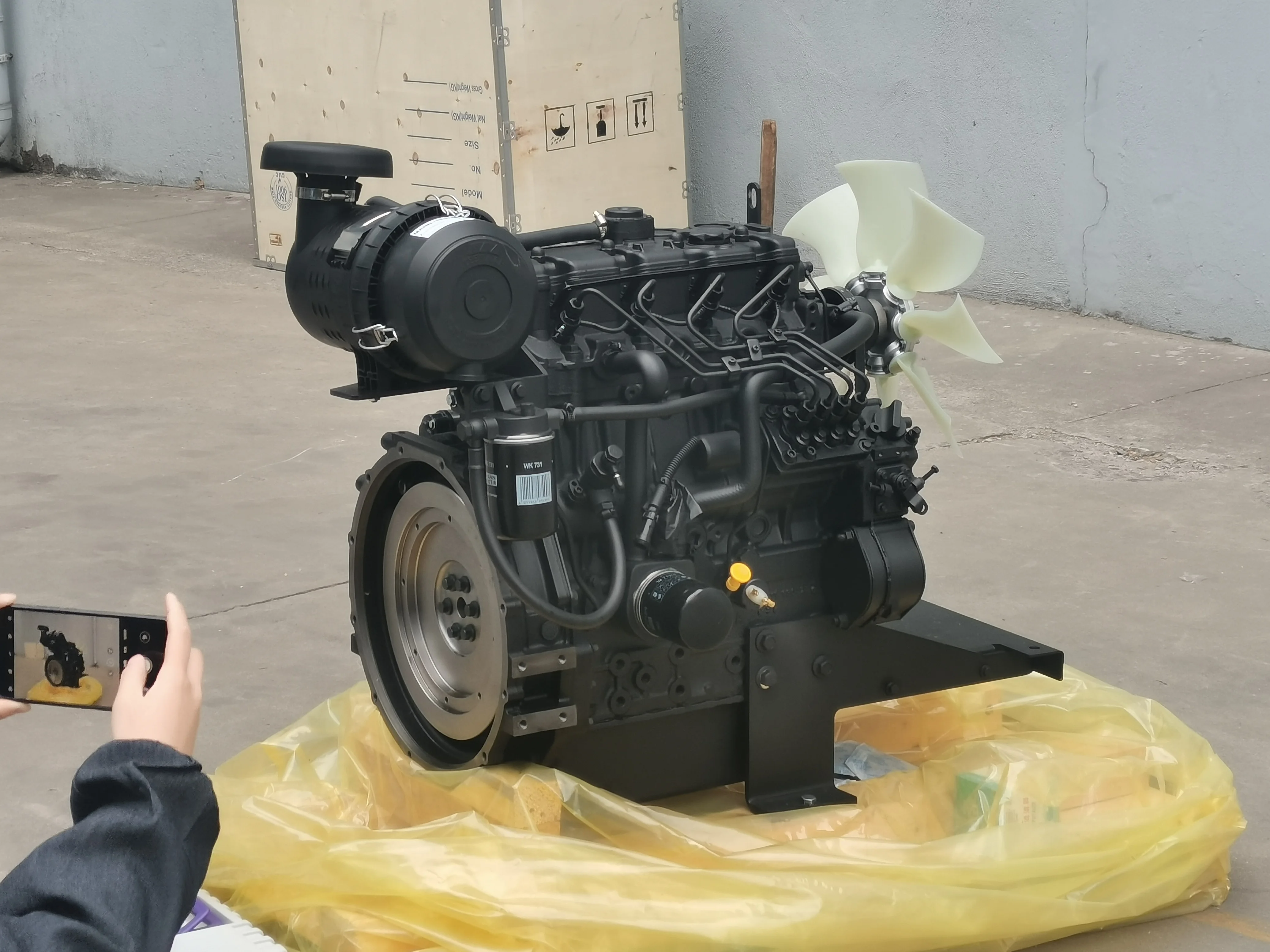 Original new SCDC 4D22T series 4 stroke 4 cylinder 42kw/57hp  diesel engine 4D22T-G1 for vehicle for sale