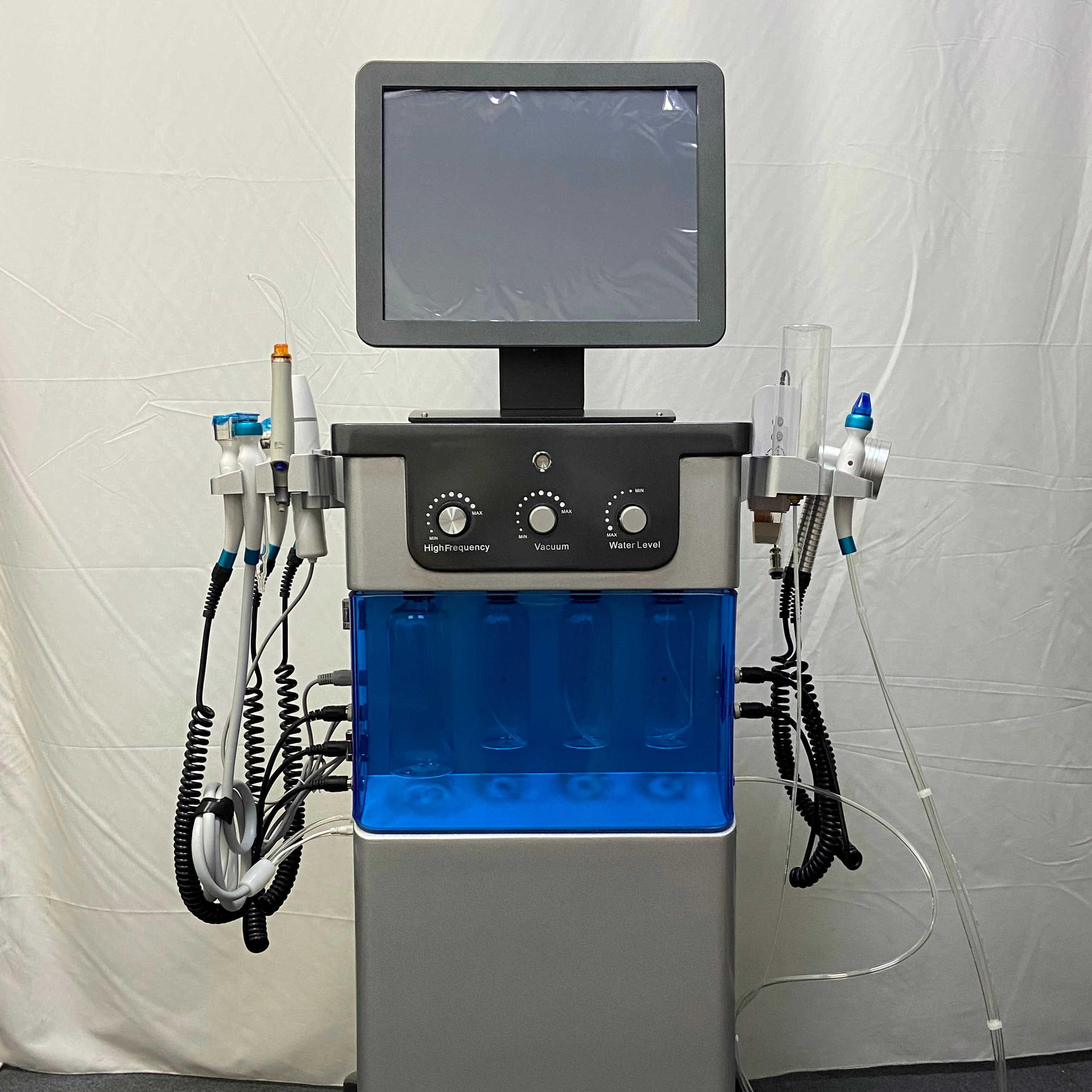 Профессиональные новые функции 12 в 1 косметический спа/аппарат для микродермабразии лица jet peel/аппарат оксигенации кожи