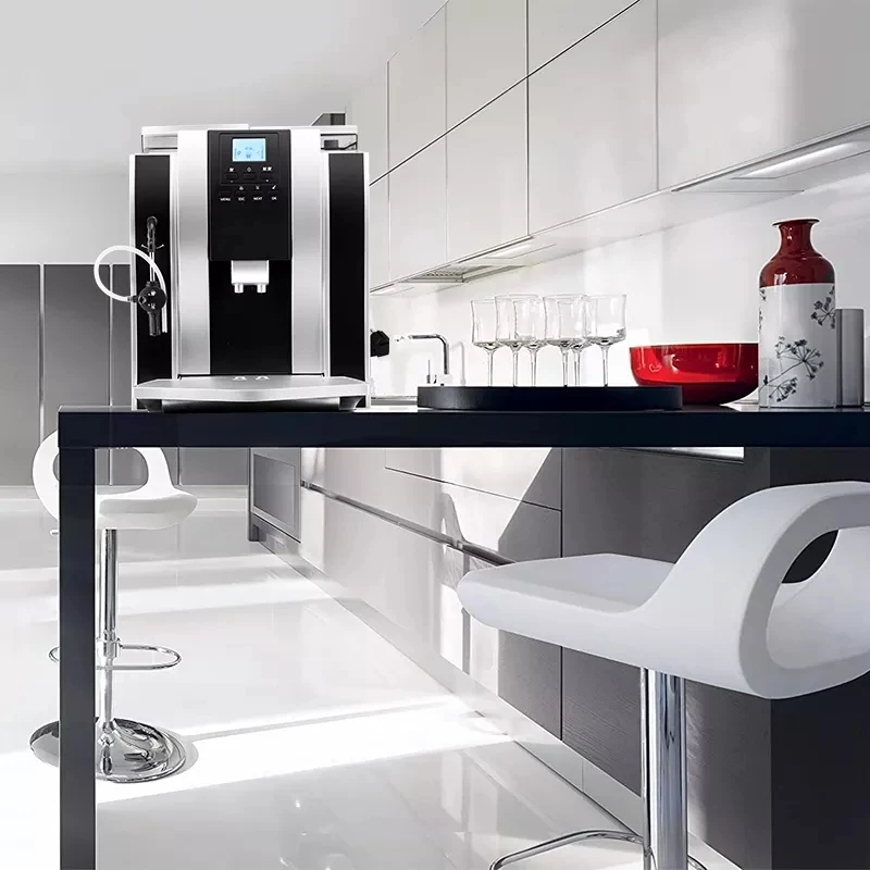 Commercial All-in-One Machine For home Use Smart Touch Screen 19 Bar Full Automatic Coffee Machine