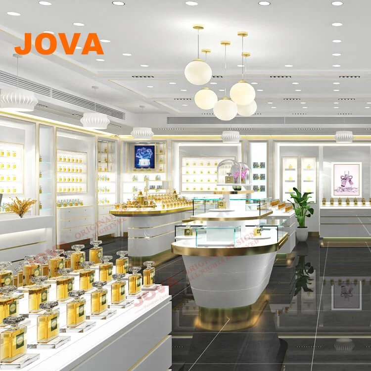 Парфюмерный магазин дизайн интерьера косметический дисплей настенная полка для парфюмерного магазина украшения