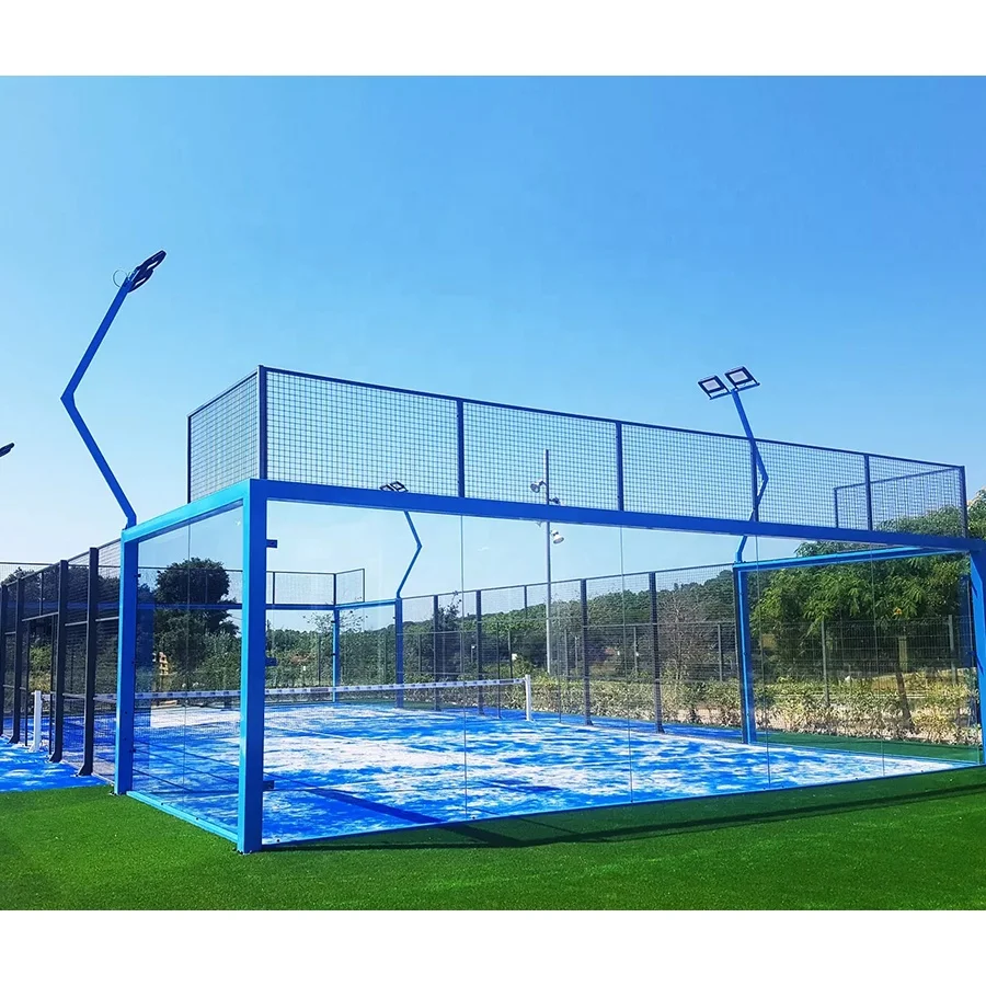 Panoramic Paddle Tennis Court from SSTD Paddle Ball Court Supplier