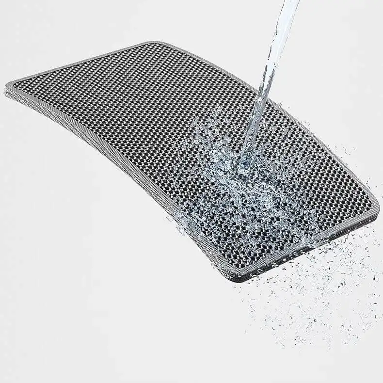 BOTO Pet Eva Double-layer Cat Litter Pad Durable Waterproof Auto Cat Litter Box Trapper Mat