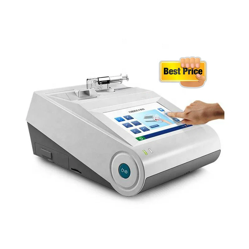 I15 Portable Color LCD Touch Screen Auto-Sampling ABG Electrolyte Blood Gas POCT Chemistry Analyzer