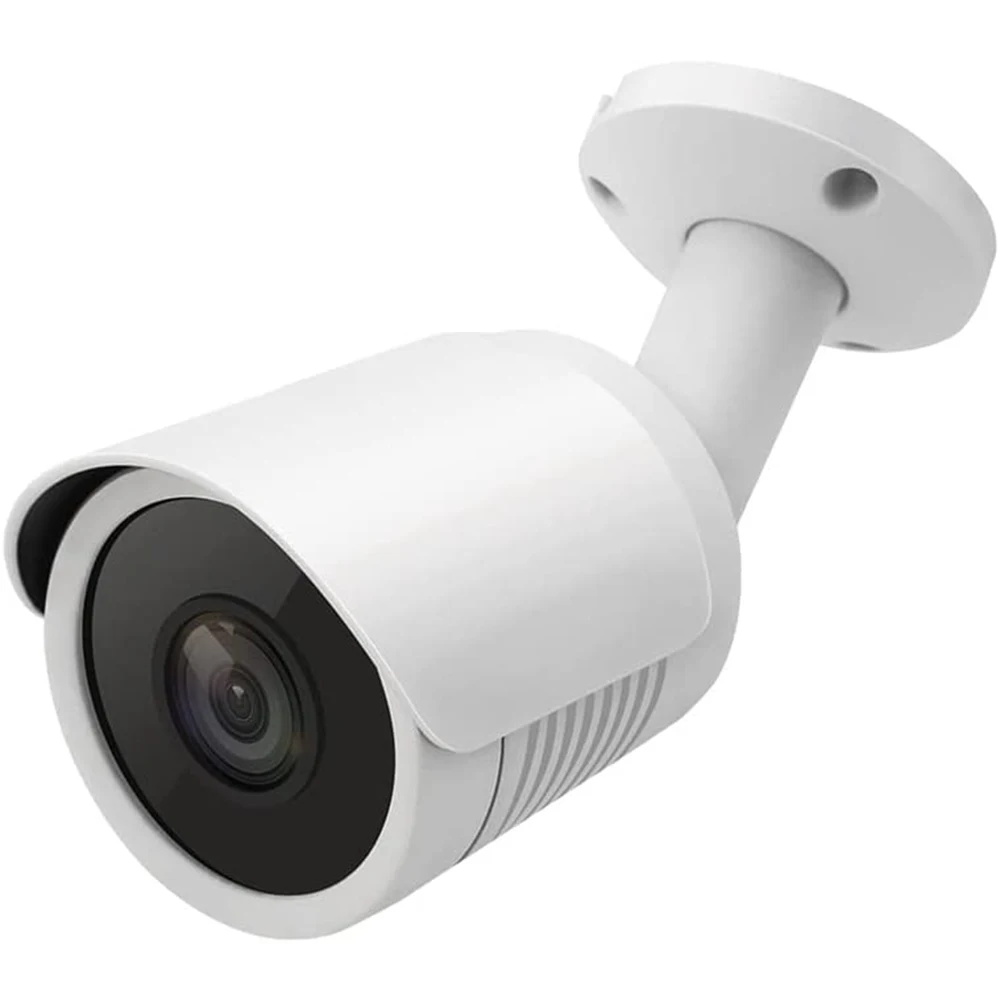 Wireless Security Camera System 4pcs WiFi H.265 PoE Bullet 1080P Cameras with Person Vehicle Detection for 24-7 Recording CC501