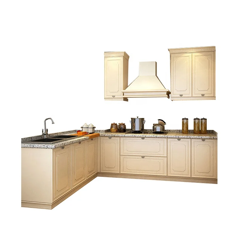 China factory production  used yellow home kitchen furniture